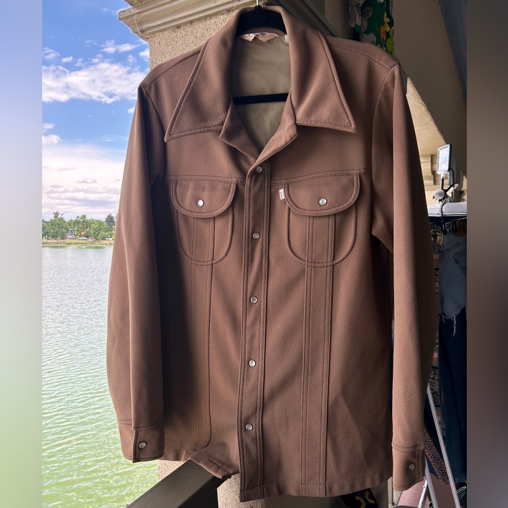 RARE 1970s Levi’s Panatela vintage pearl snap work shirt chore jacket - Men’s L
